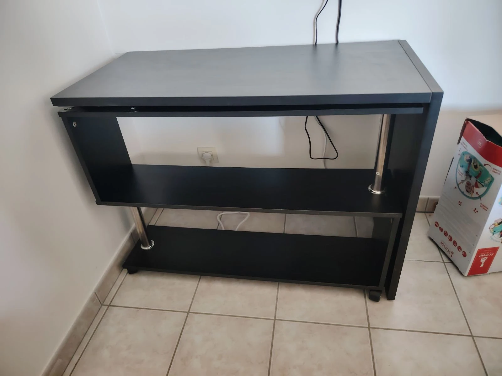 Escritório de canto preto – photo 3